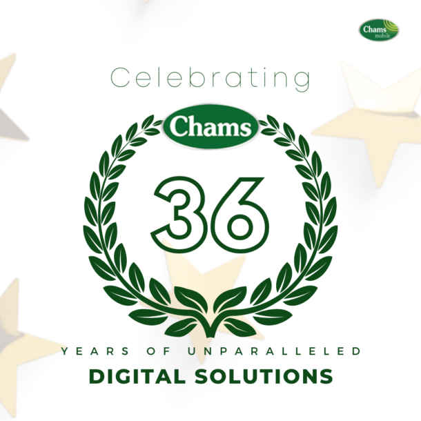 Celebrating chams tech company at 36