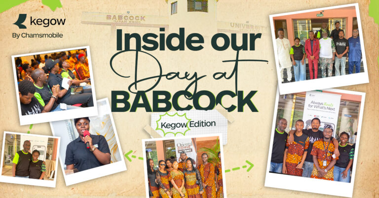 The Kegow team bridging the gap at Babcock University by onboarding students and discussing financial solutions.